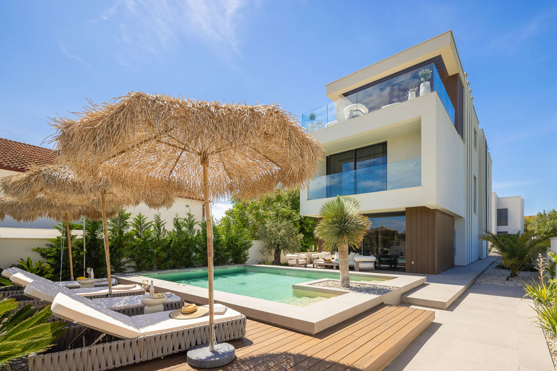 Casa al Este villa in Petrčane overlooking the Adriatic sea